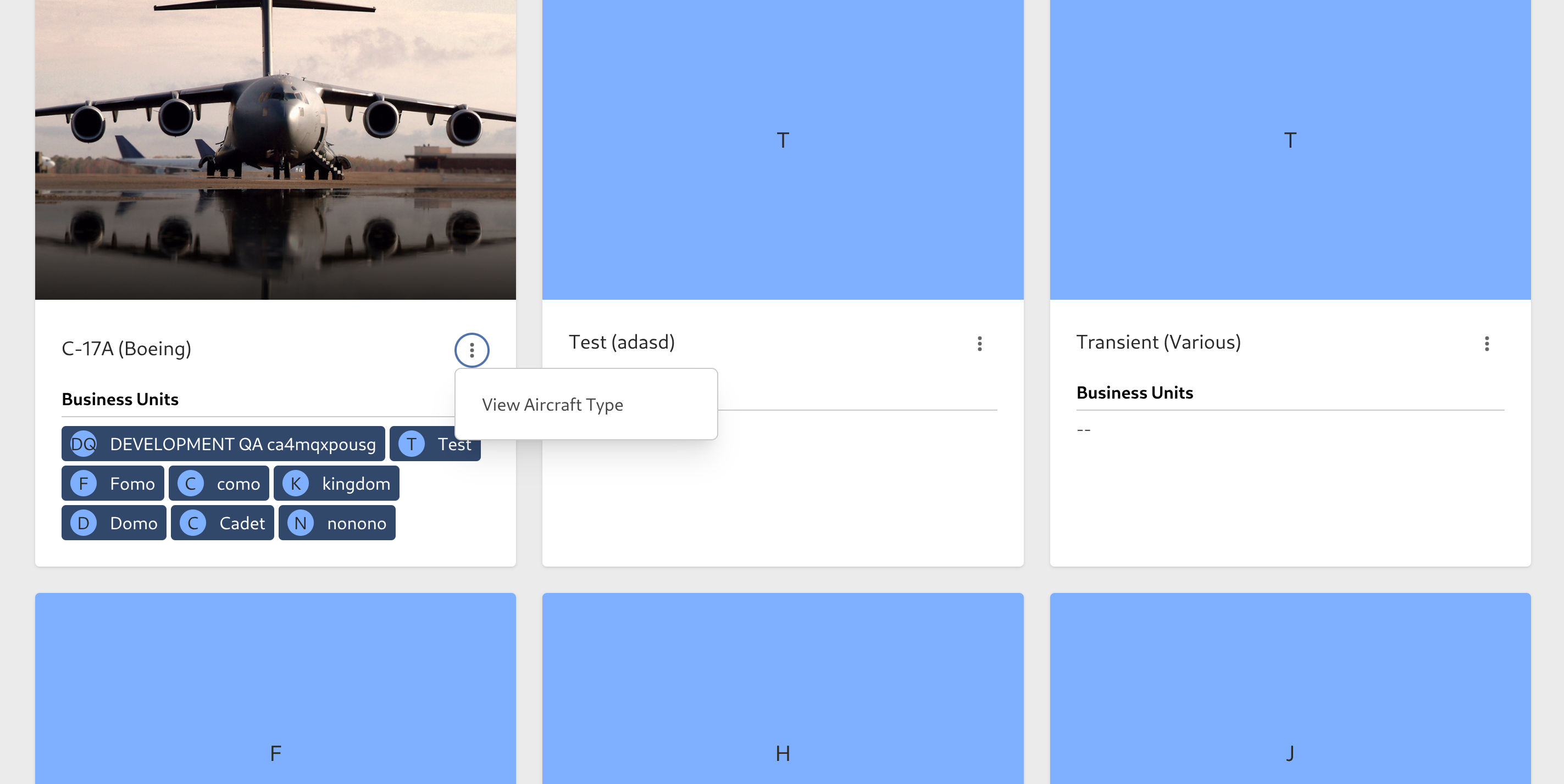 Mission Design Series Contextual Menu