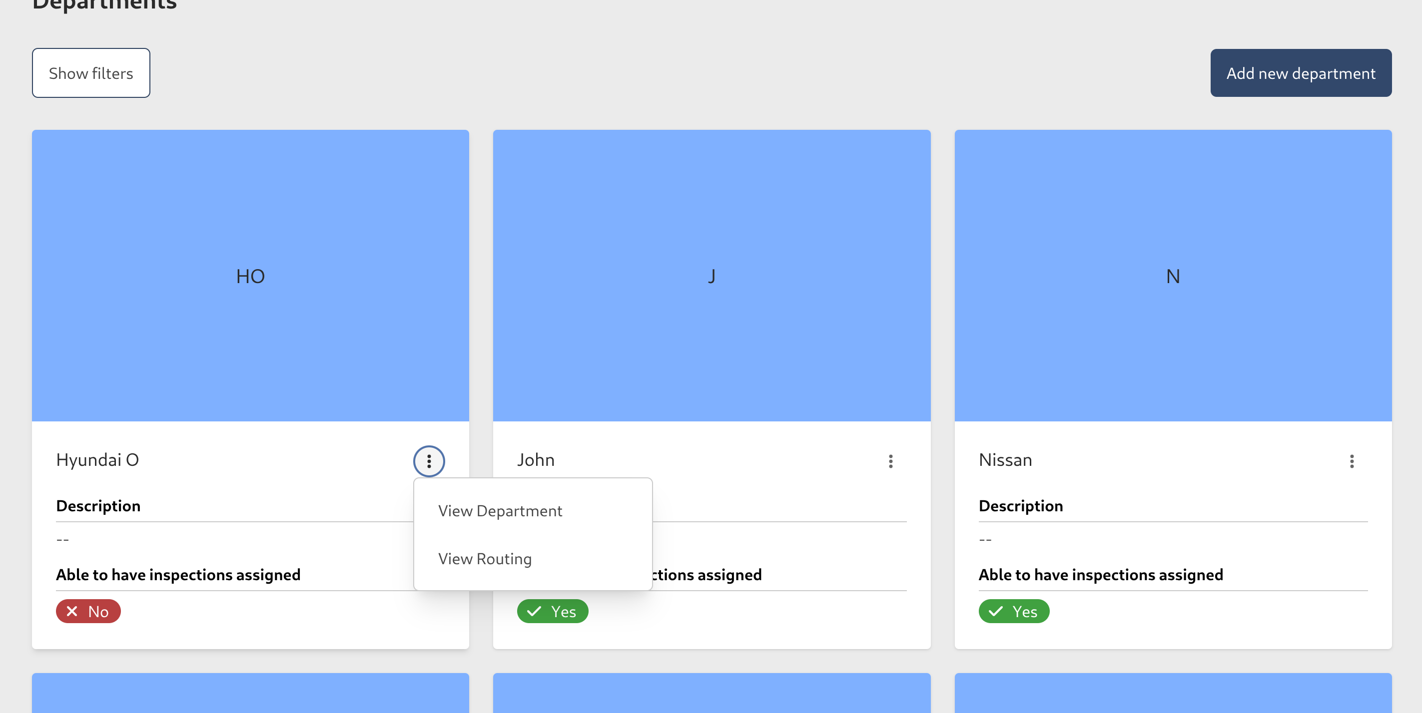 Shop Contextual Menu