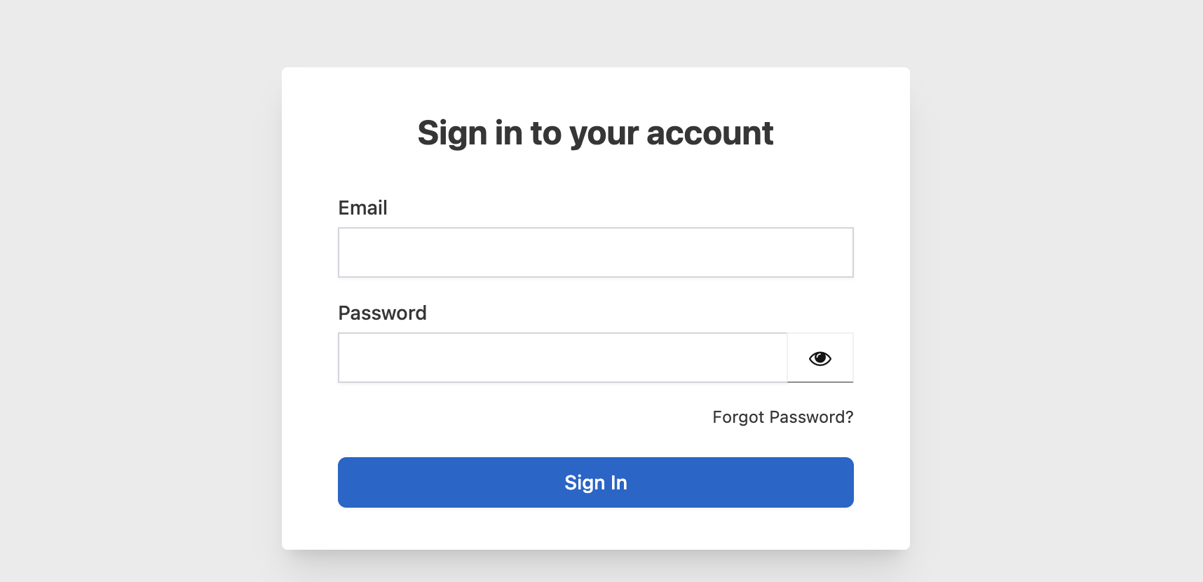 EQuAD login page